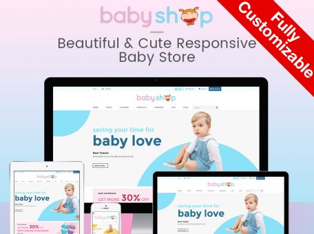 BabyShop - Babies, Children & Kids Responsive Prestashop Theme