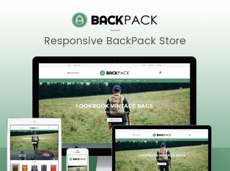Bags & Luggage - Backpacks Responsive Prestashop Theme