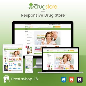 Vitamins, Skin Care, Health - DrugStore Responsive Prestashop Theme
