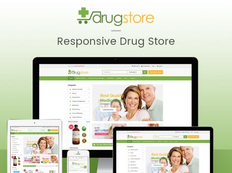 Vitamins, Skin Care, Health - DrugStore Responsive Prestashop Theme