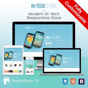 Computers & Electronics Hi-Tech Store Responsive Prestashop Theme