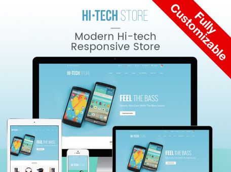 Computers & Electronics Hi-Tech Store Responsive Prestashop Theme