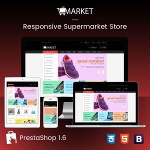 Fashion, Hightech & Baby - Market Responsvie Prestashop Theme