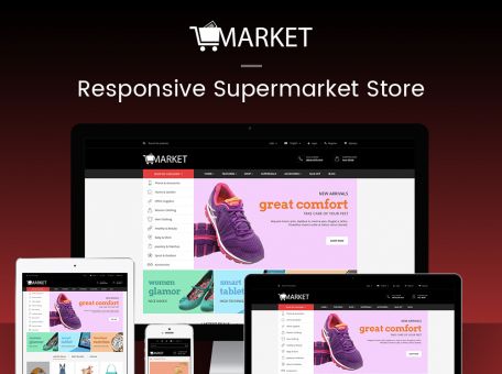 Fashion, Hightech & Baby - Market Responsvie Prestashop Theme