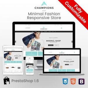 Parallax Fashion Minimal - Champion Responsive Prestashop Theme