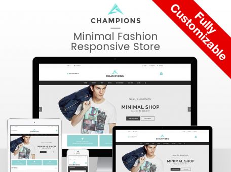 Parallax Fashion Minimal - Champion Responsive Prestashop Theme